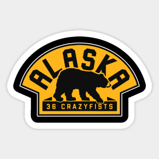 36 CRAZYFISTS BAND Sticker